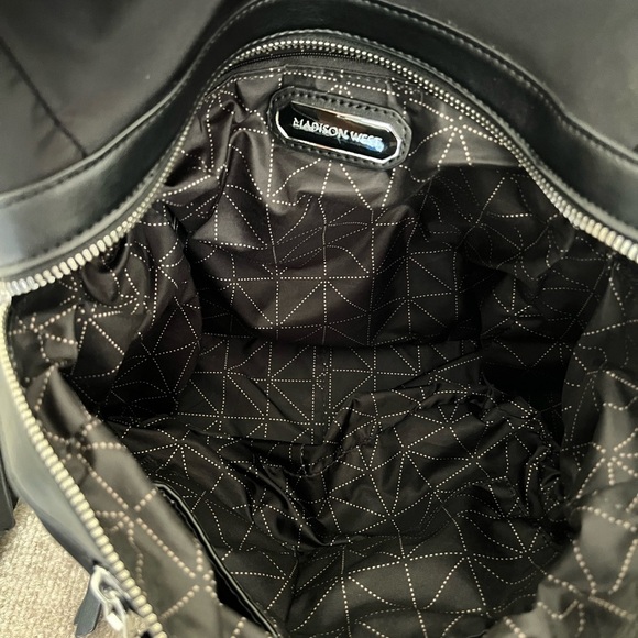 Black Nylon Washable Women’s Backpack - Picture 5 of 7